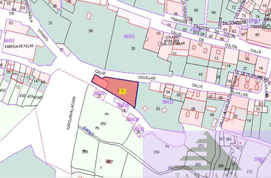 For sale of land in Béjar