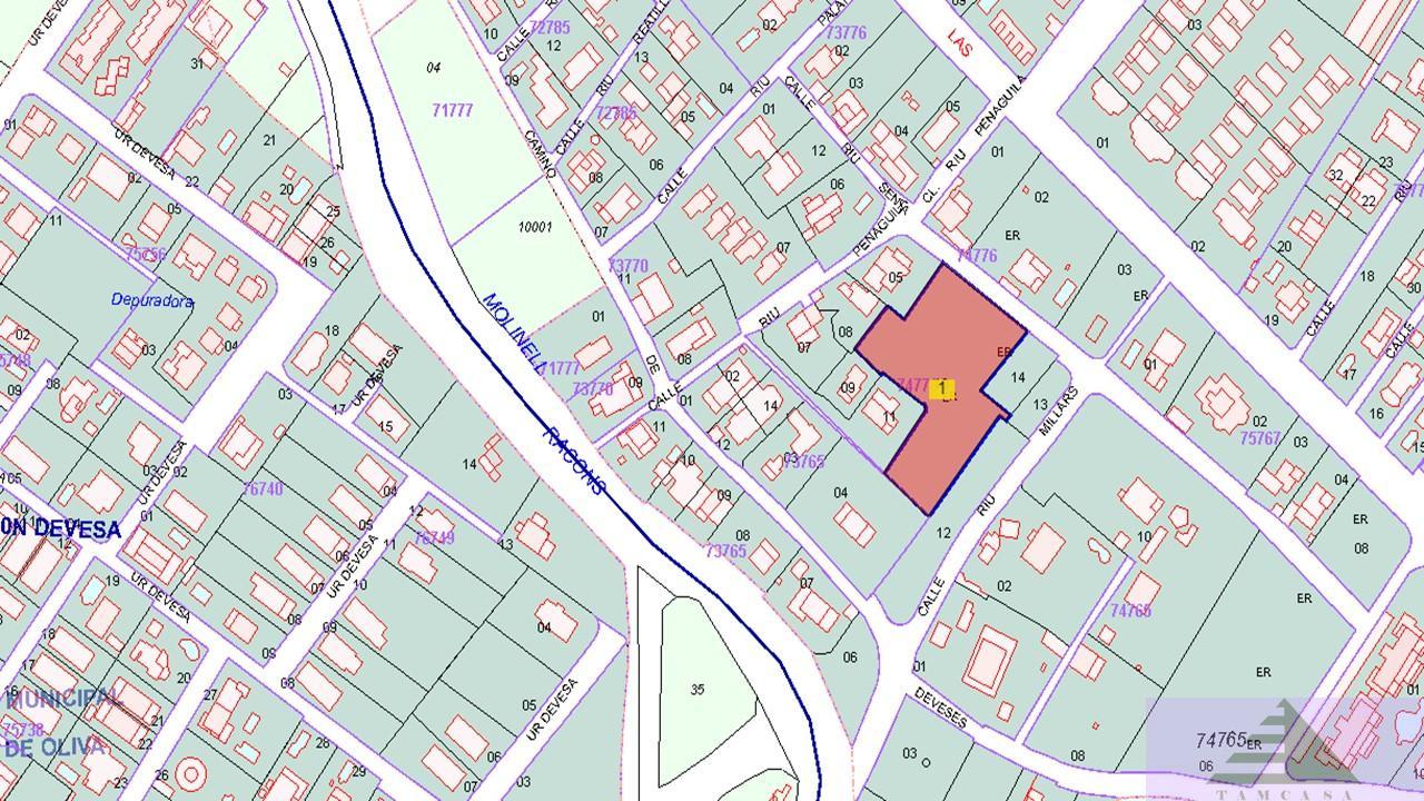 For sale of land in Dénia