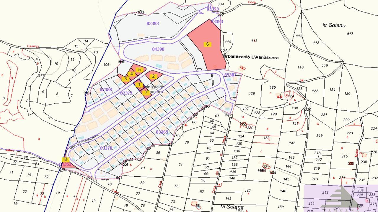 Venta de terreno en Jalón-Xaló