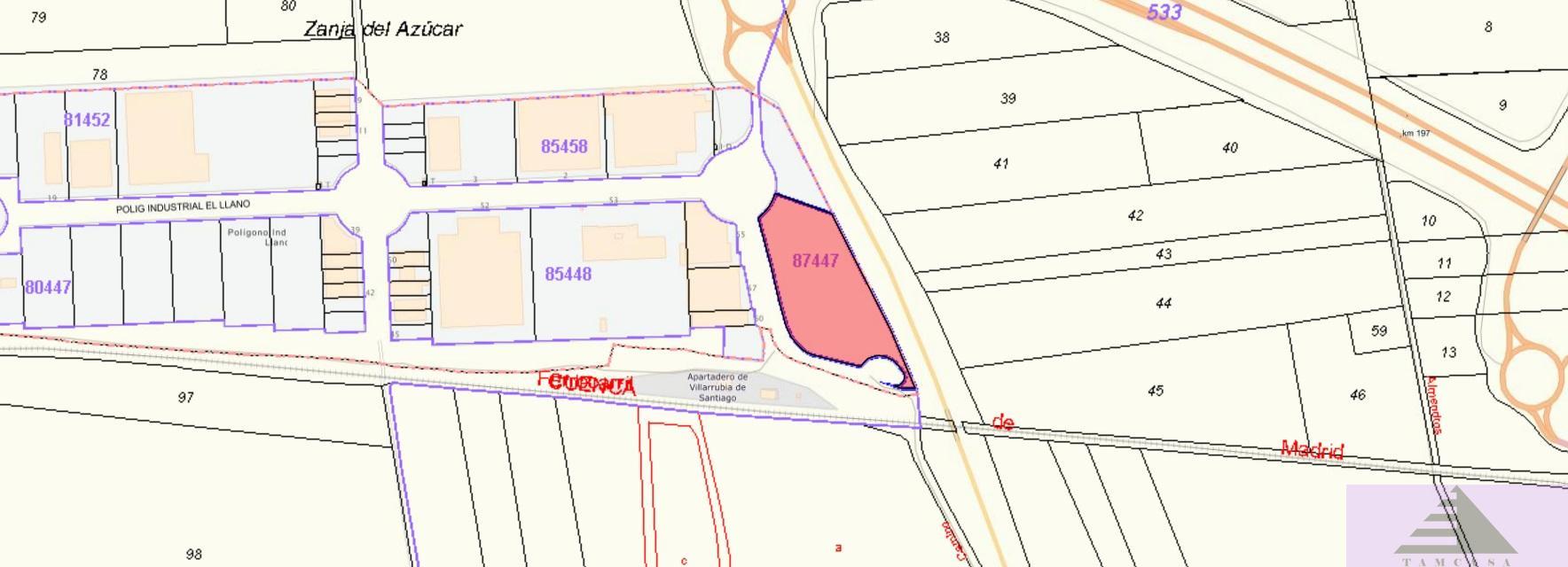 Venta de terreno en Villarrubia de Santiago