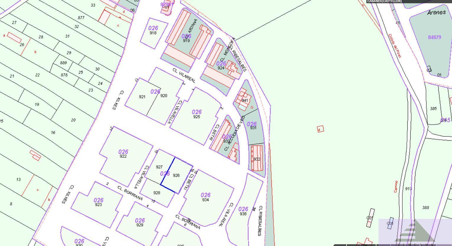 Venta de terreno en Cabanes