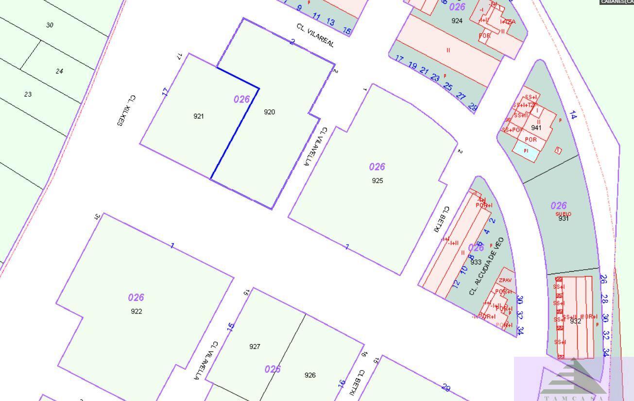Venta de terreno en Cabanes