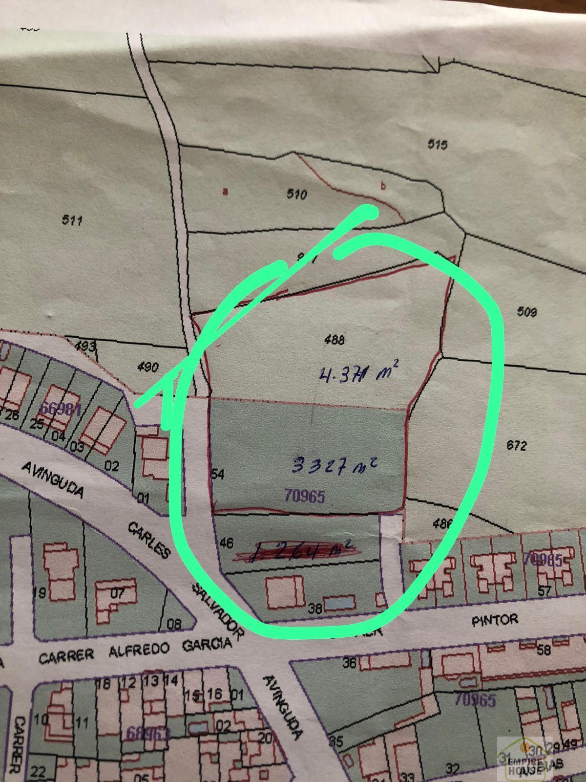 For sale of land in Monserrat