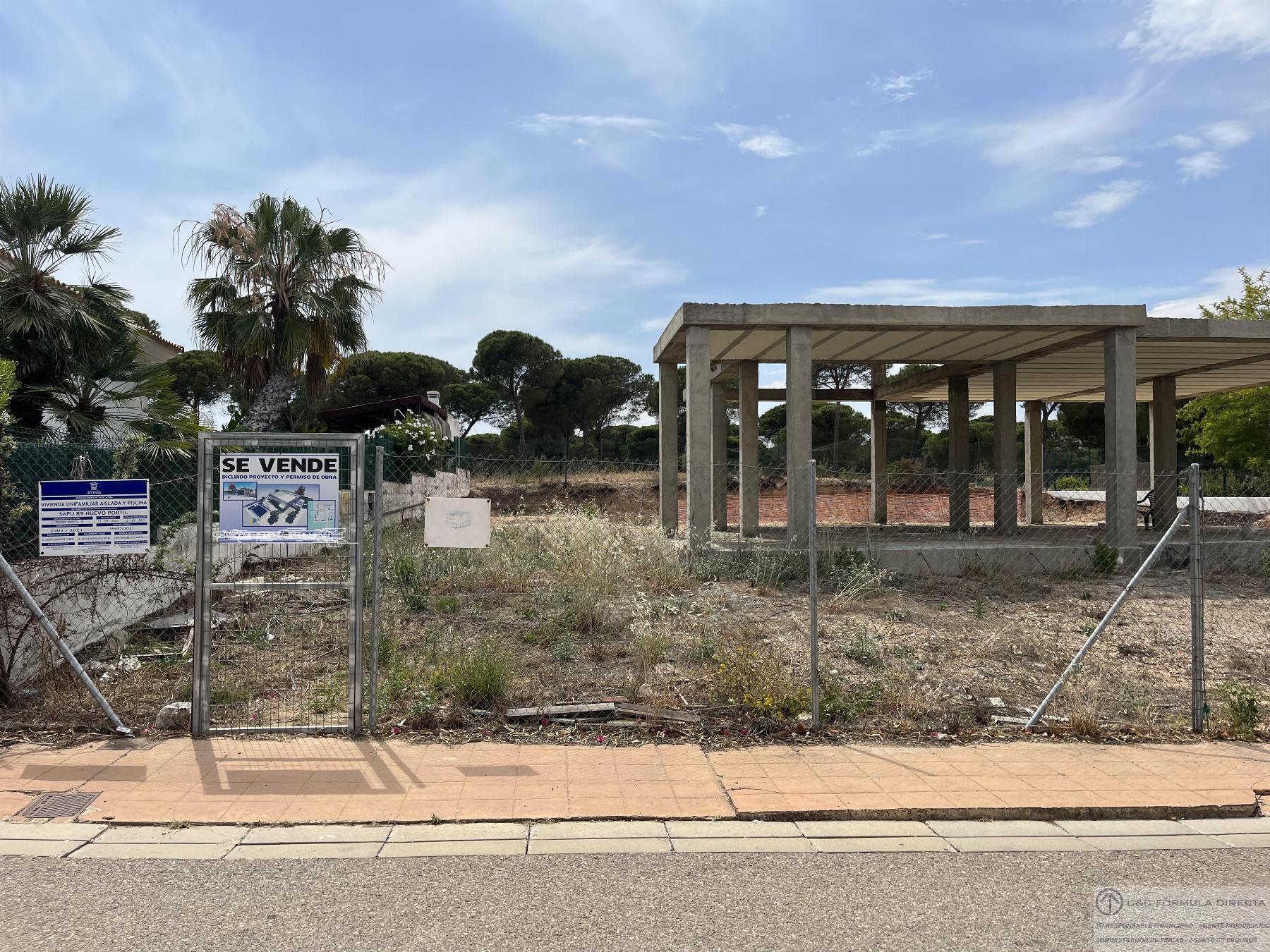 For sale of land in Cartaya