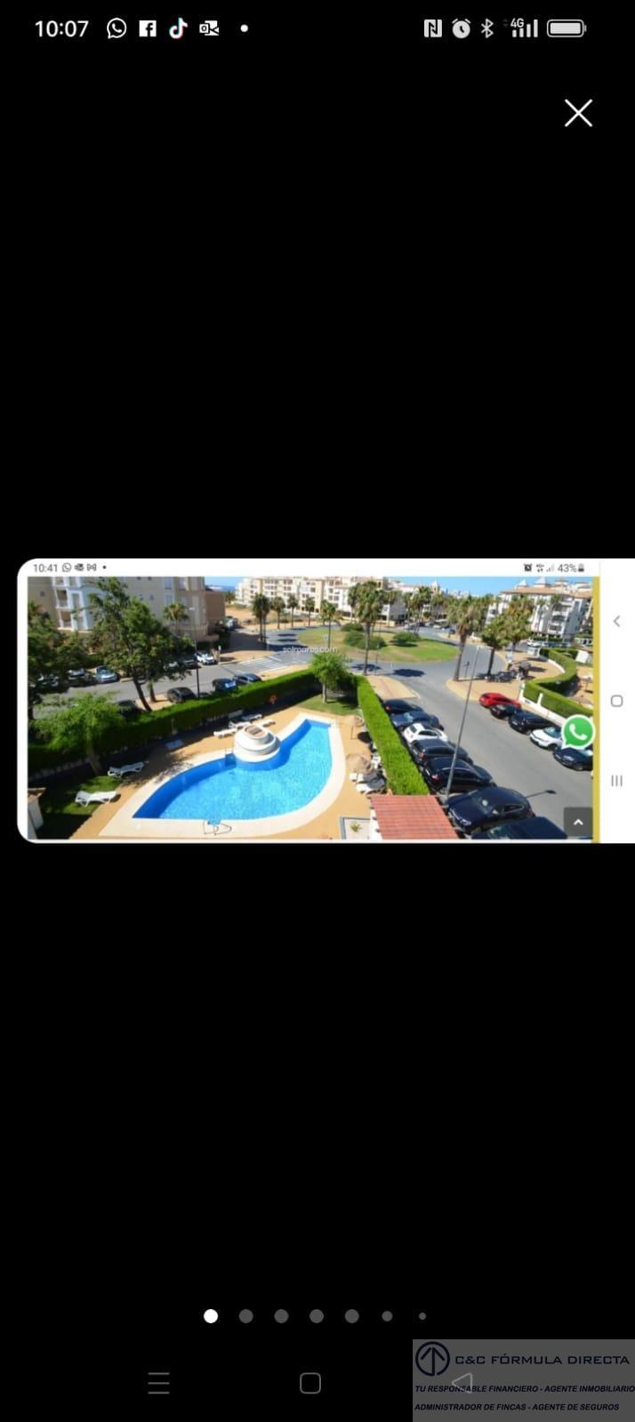 For rent of apartment in Ayamonte