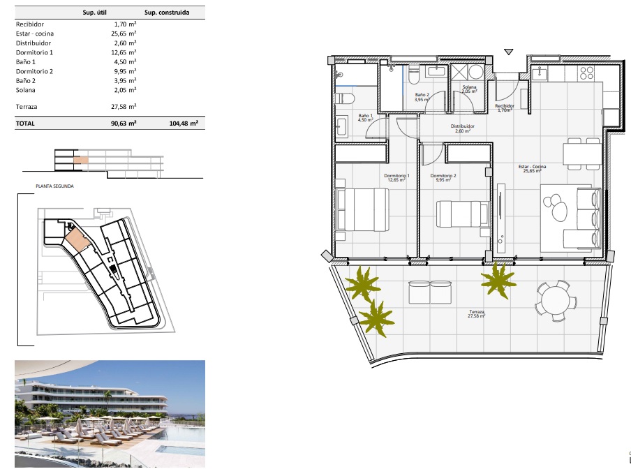 For sale of apartment in El Madroñal