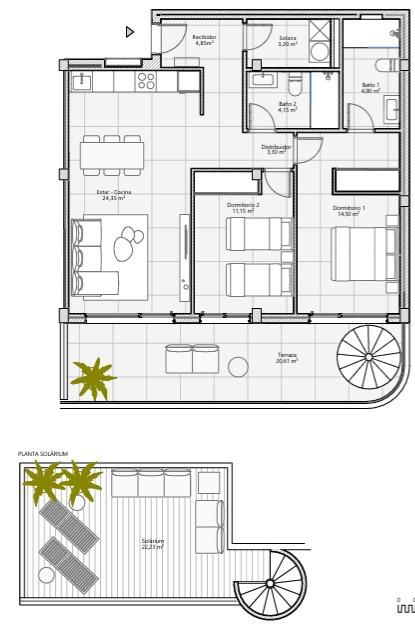 Venta de apartamento en Costa Adeje
