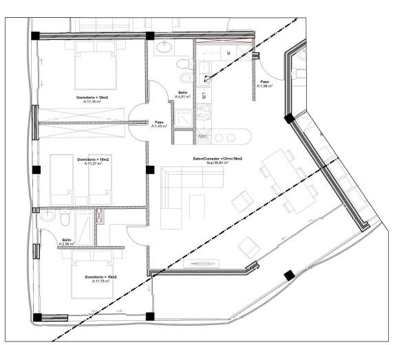 For sale of apartment in Santa Cruz