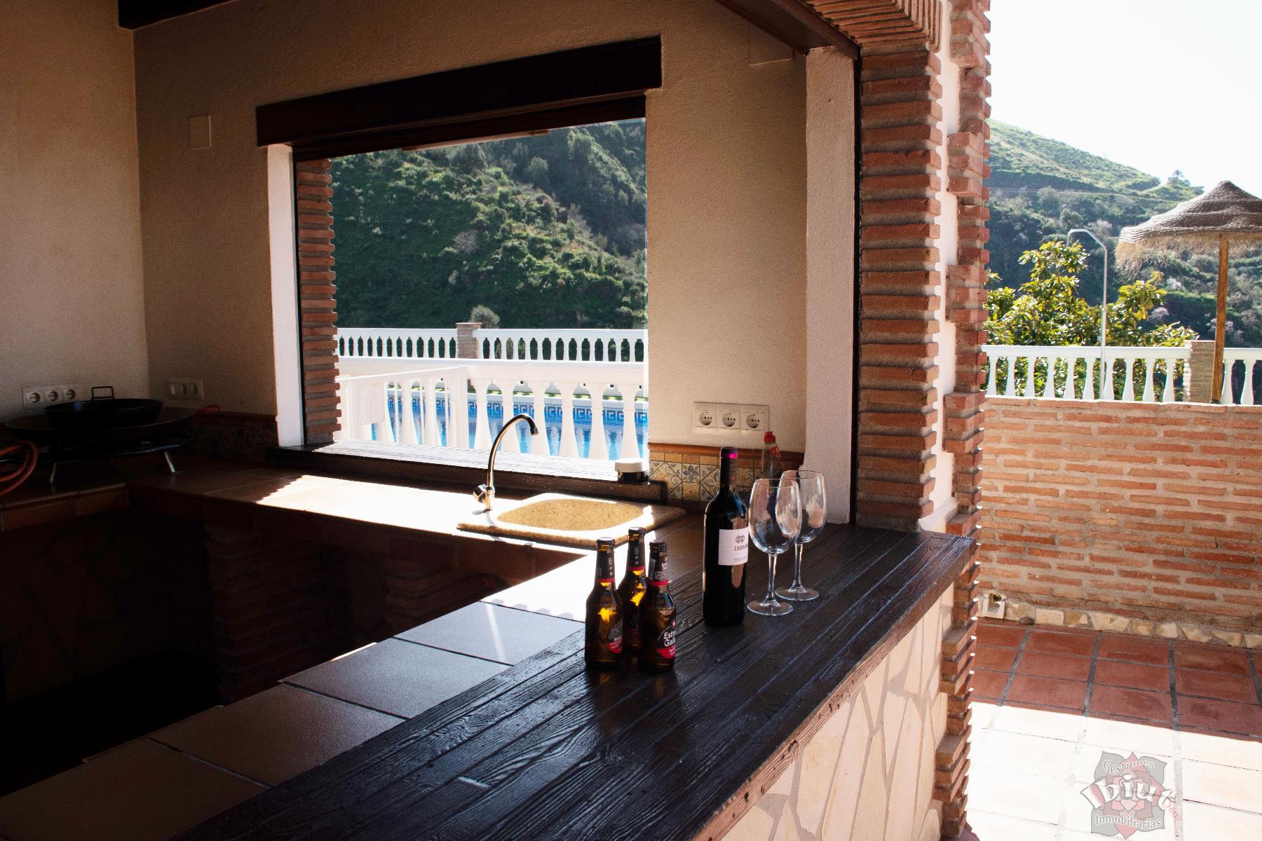 For rent of villa in Algarrobo
