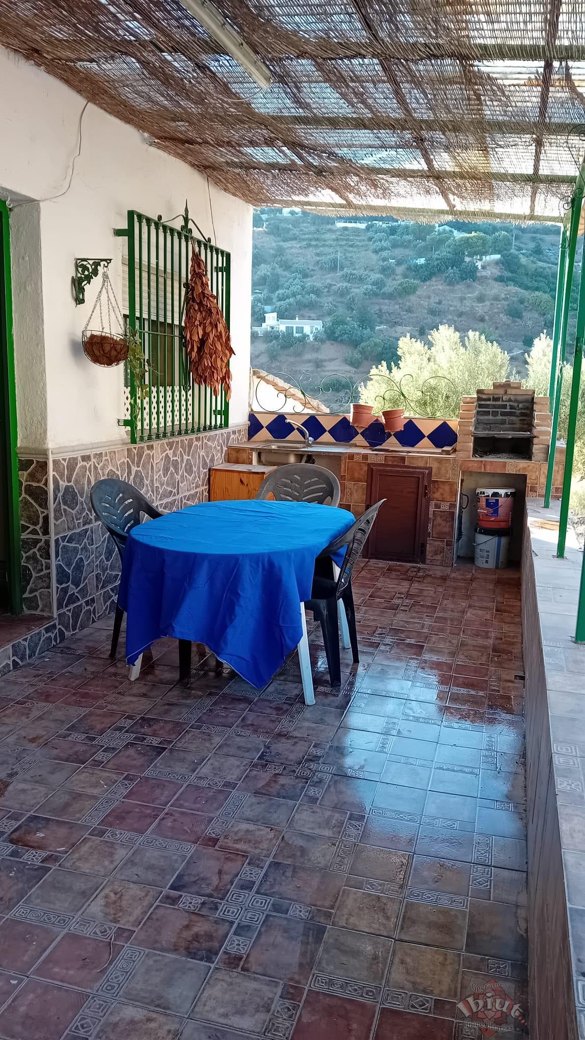 Alquiler de casa en Cómpeta