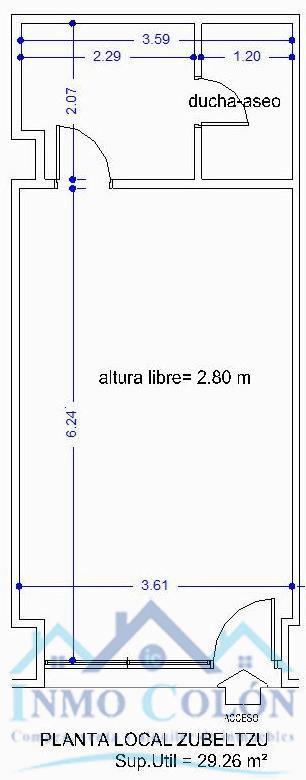 For sale of commercial in Irun