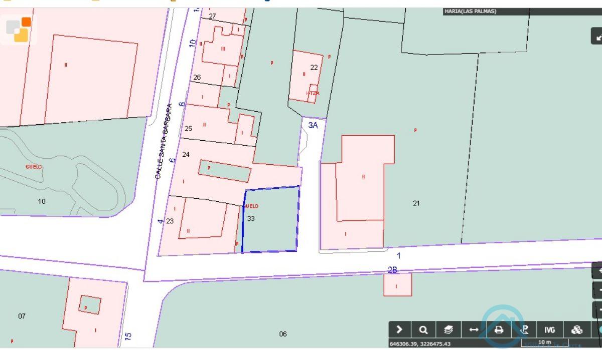 Venta de terreno en Haría