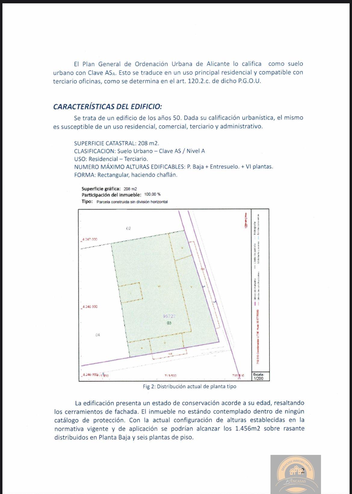 For sale of building in Alicante