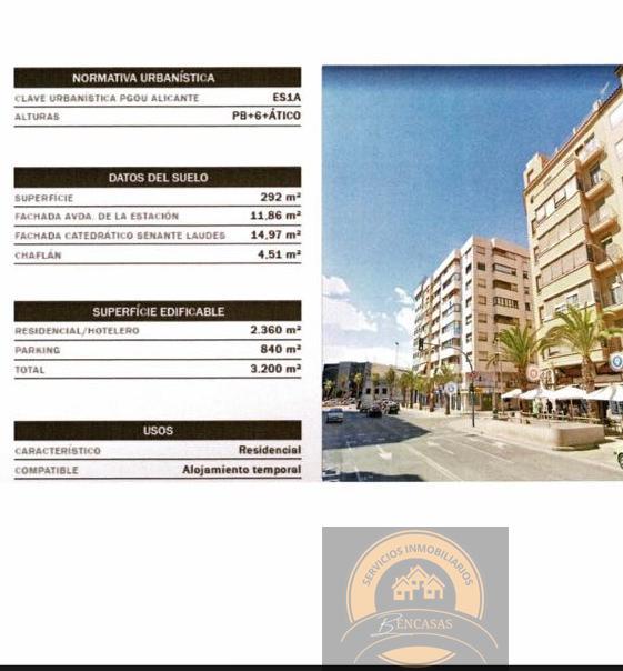 For sale of building in Alicante