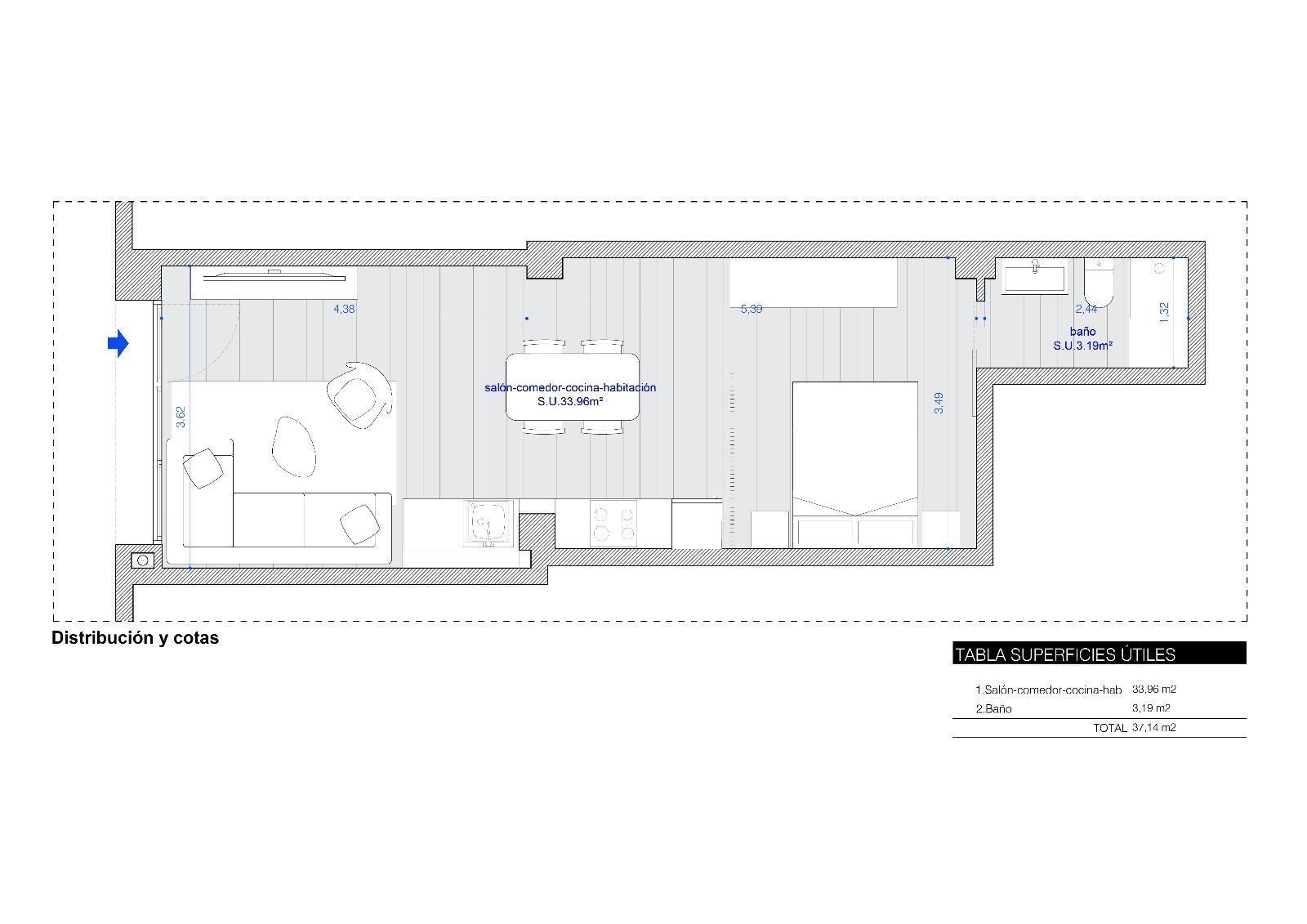 For sale of study in Elche-Elx