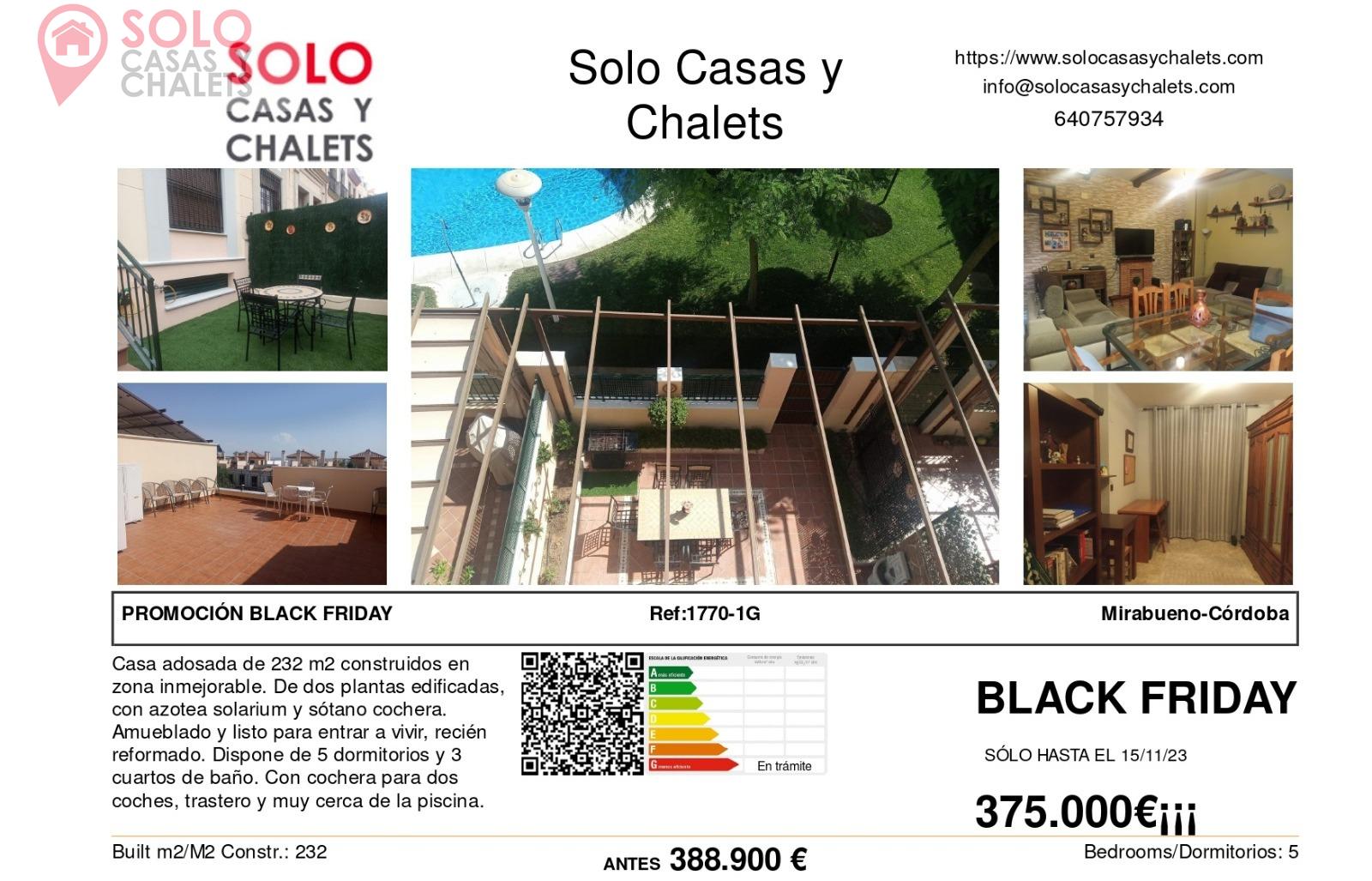 For sale of house in Córdoba