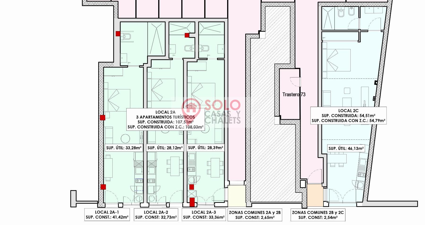 For sale of apartment in Córdoba