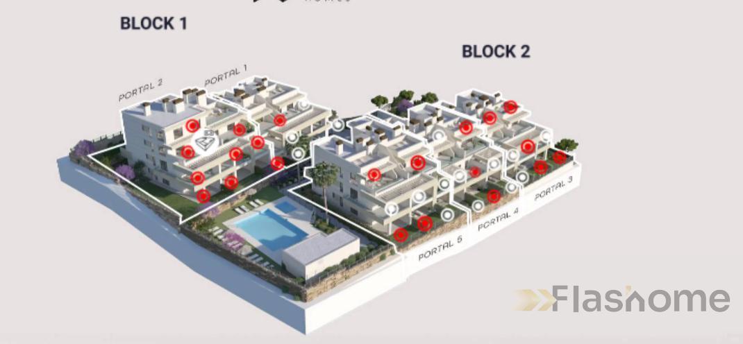 For sale of apartment in Estepona