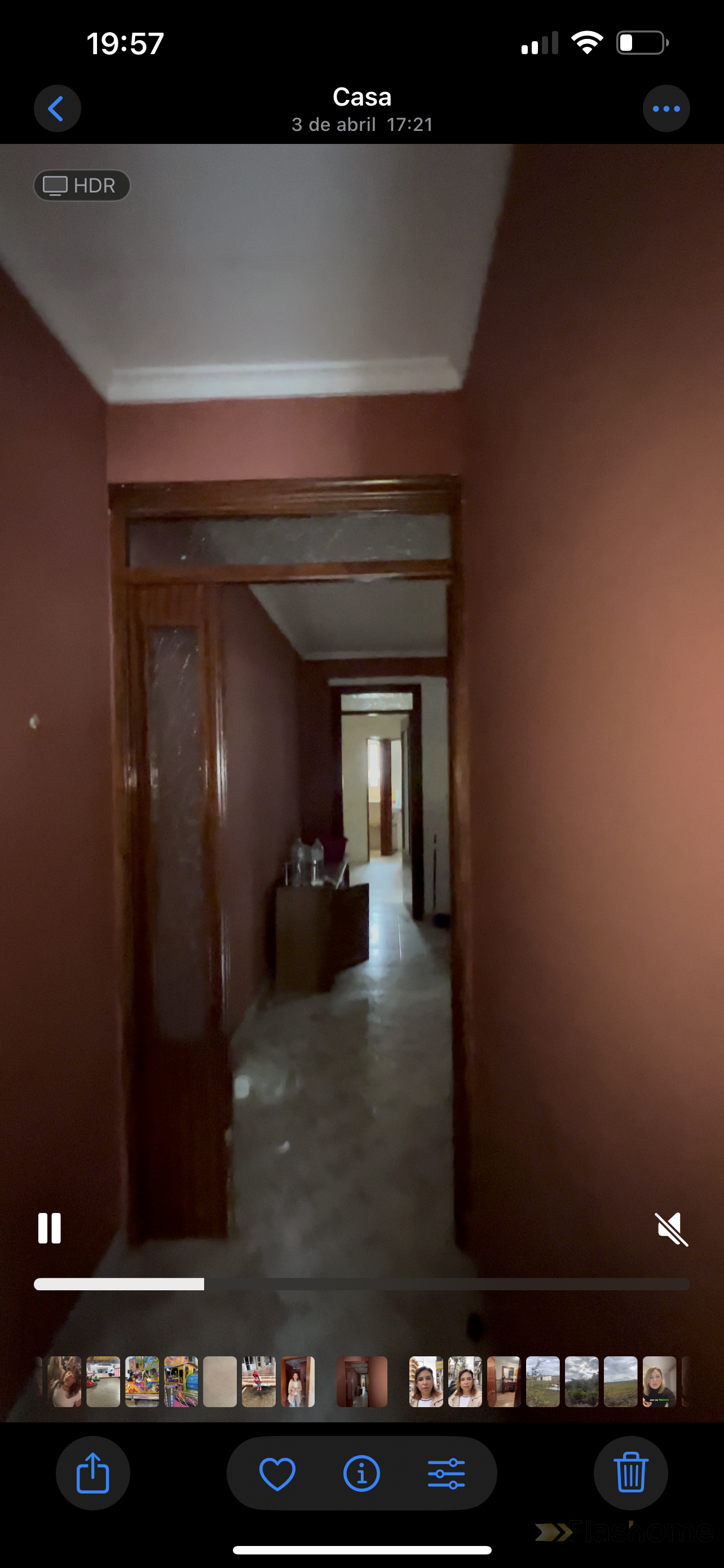 For sale of flat in Santa Amalia