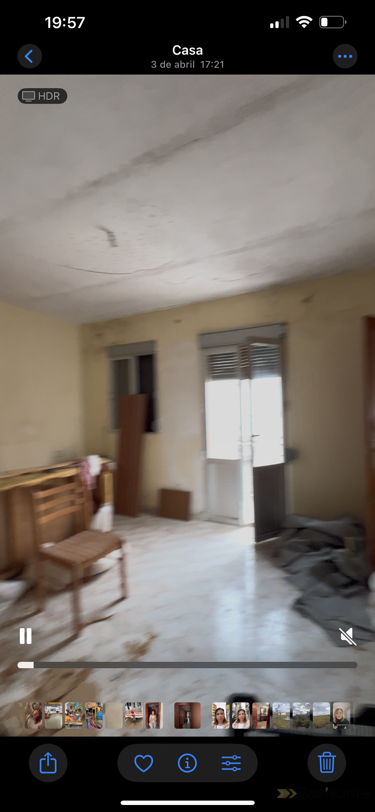 For sale of flat in Santa Amalia