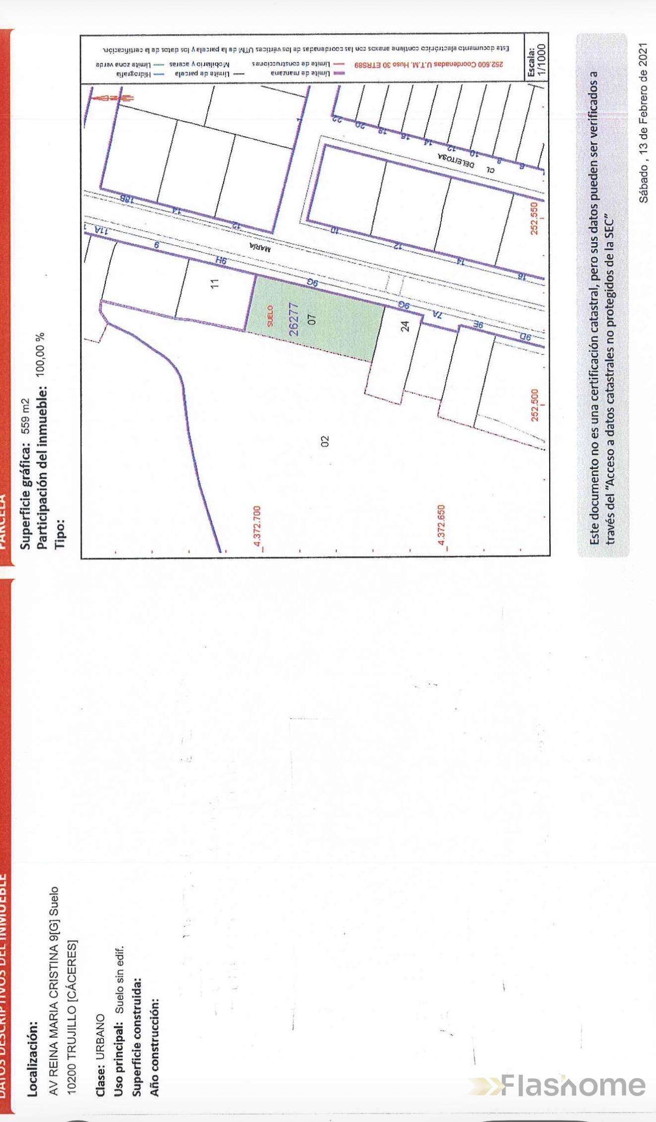 Venta de terreno en Trujillo