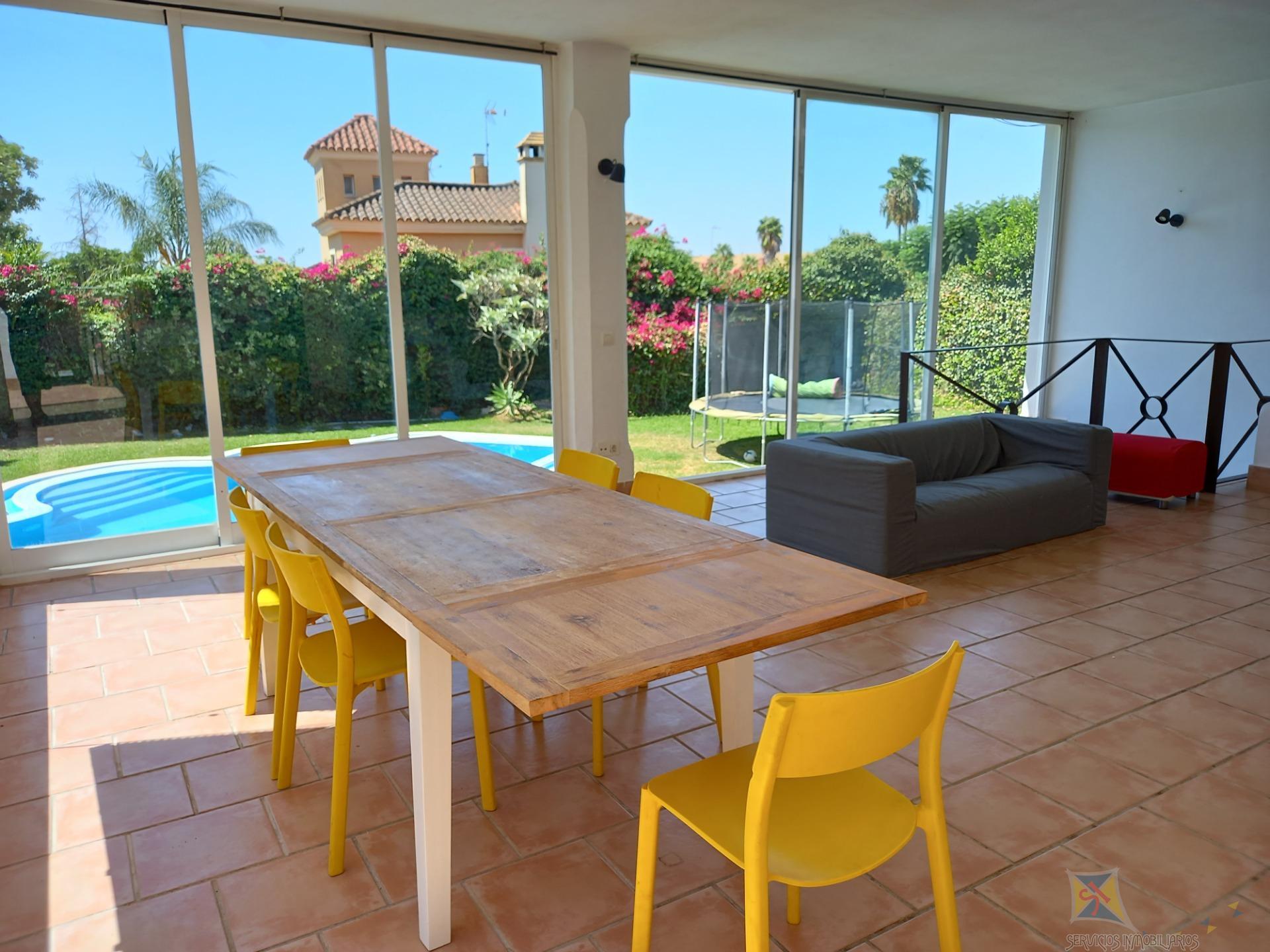 For rent of chalet in Gelves