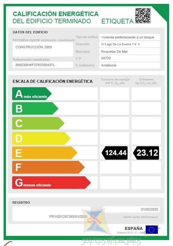Venta de piso en Aguadulce