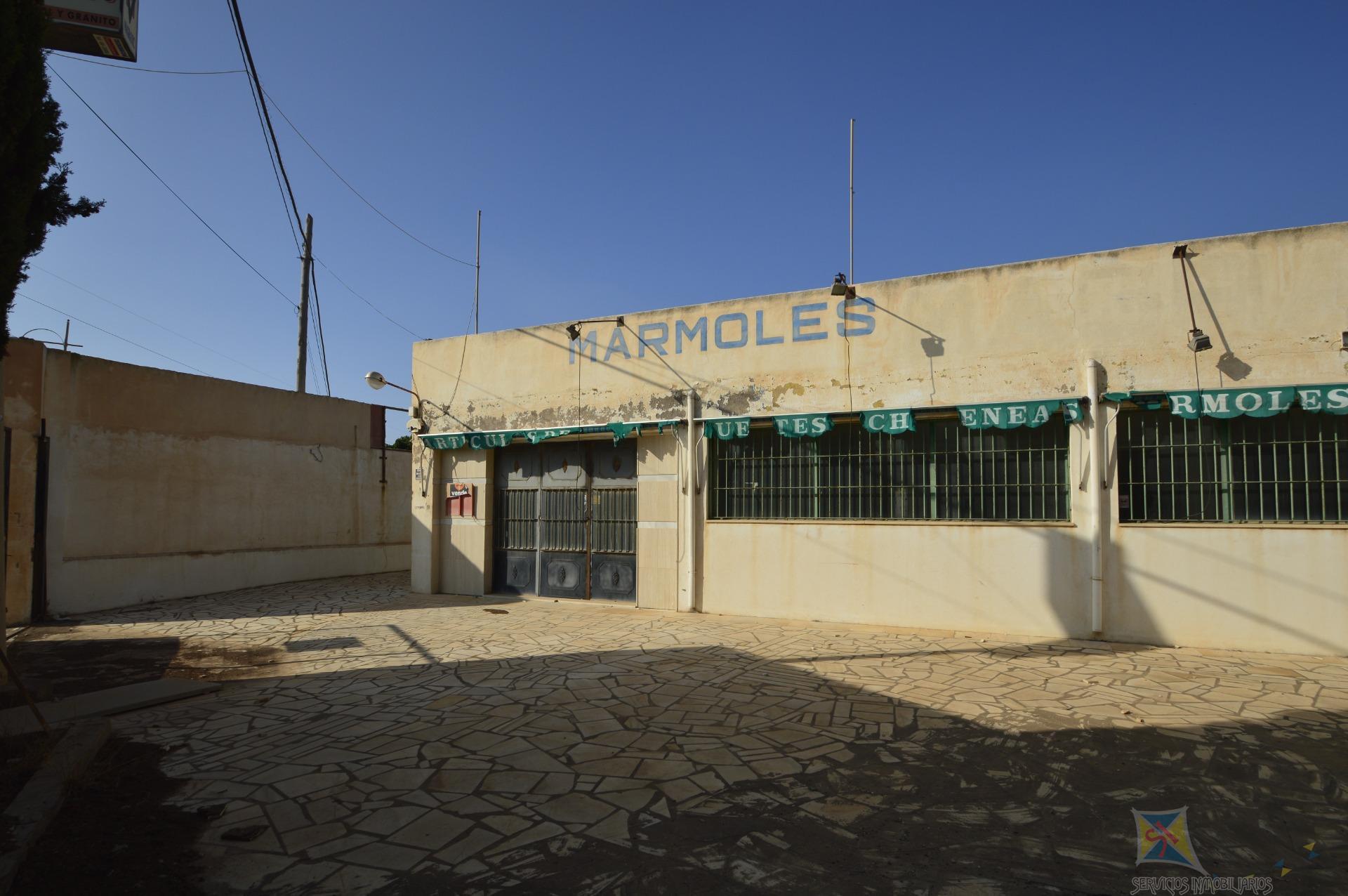For sale of industrial plant/warehouse in La Mojonera