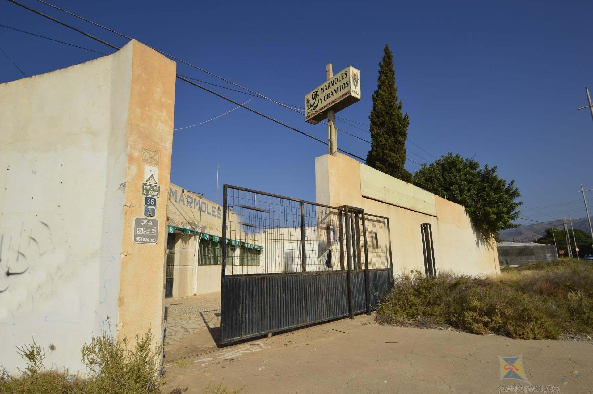 For sale of industrial plant/warehouse in La Mojonera