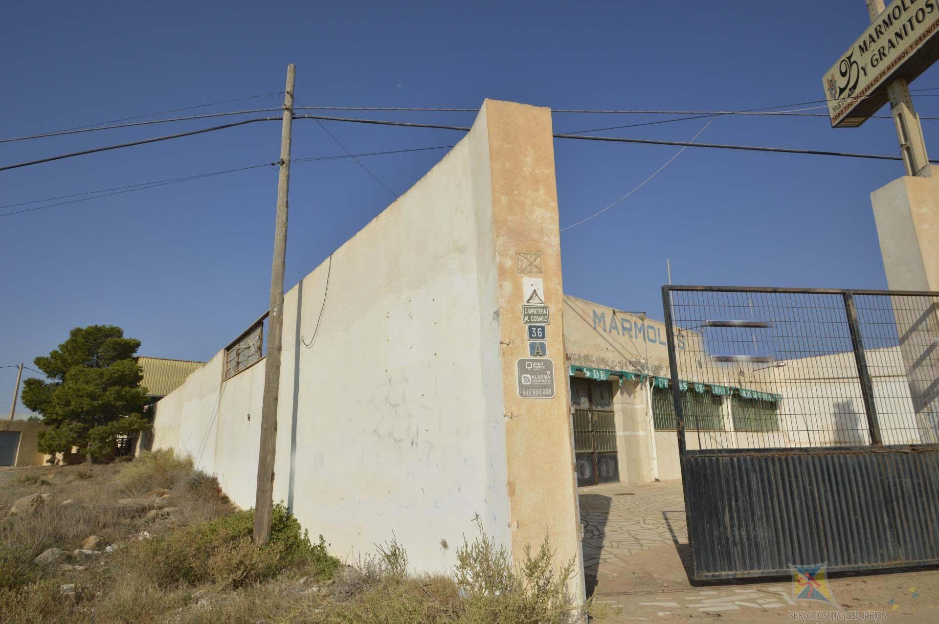 For sale of industrial plant/warehouse in La Mojonera