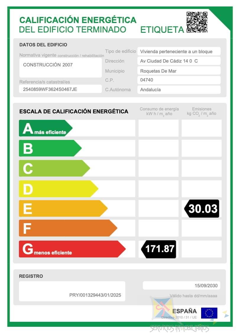 Venta de planta baja en Roquetas de Mar