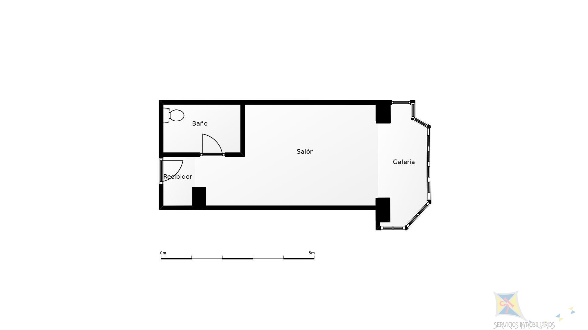 Venta de estudio en Torremolinos