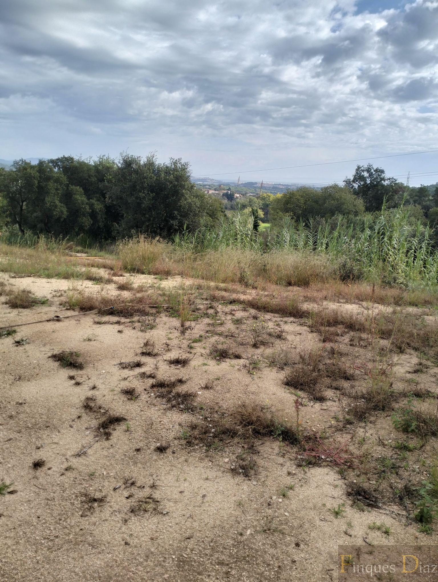 For sale of land in Palafolls