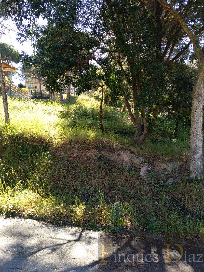 For sale of land in Tordera