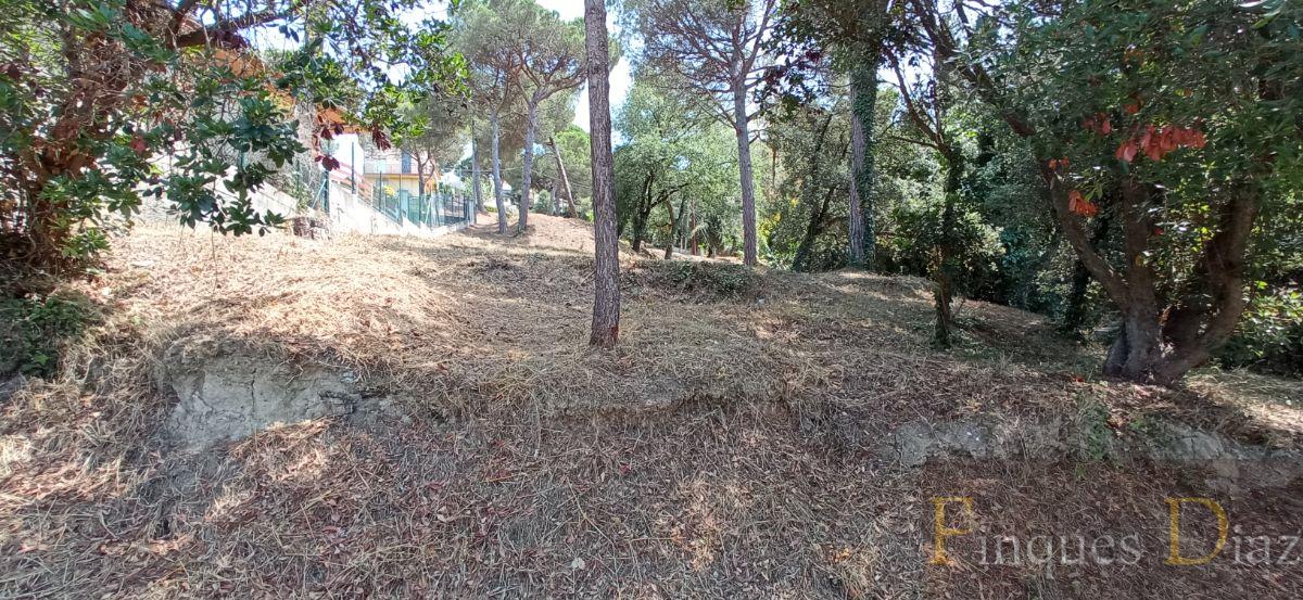 For sale of land in Tordera