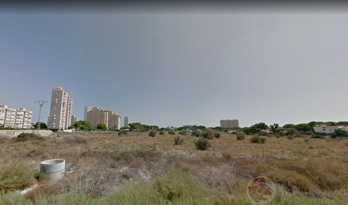 For sale of land in El Campello