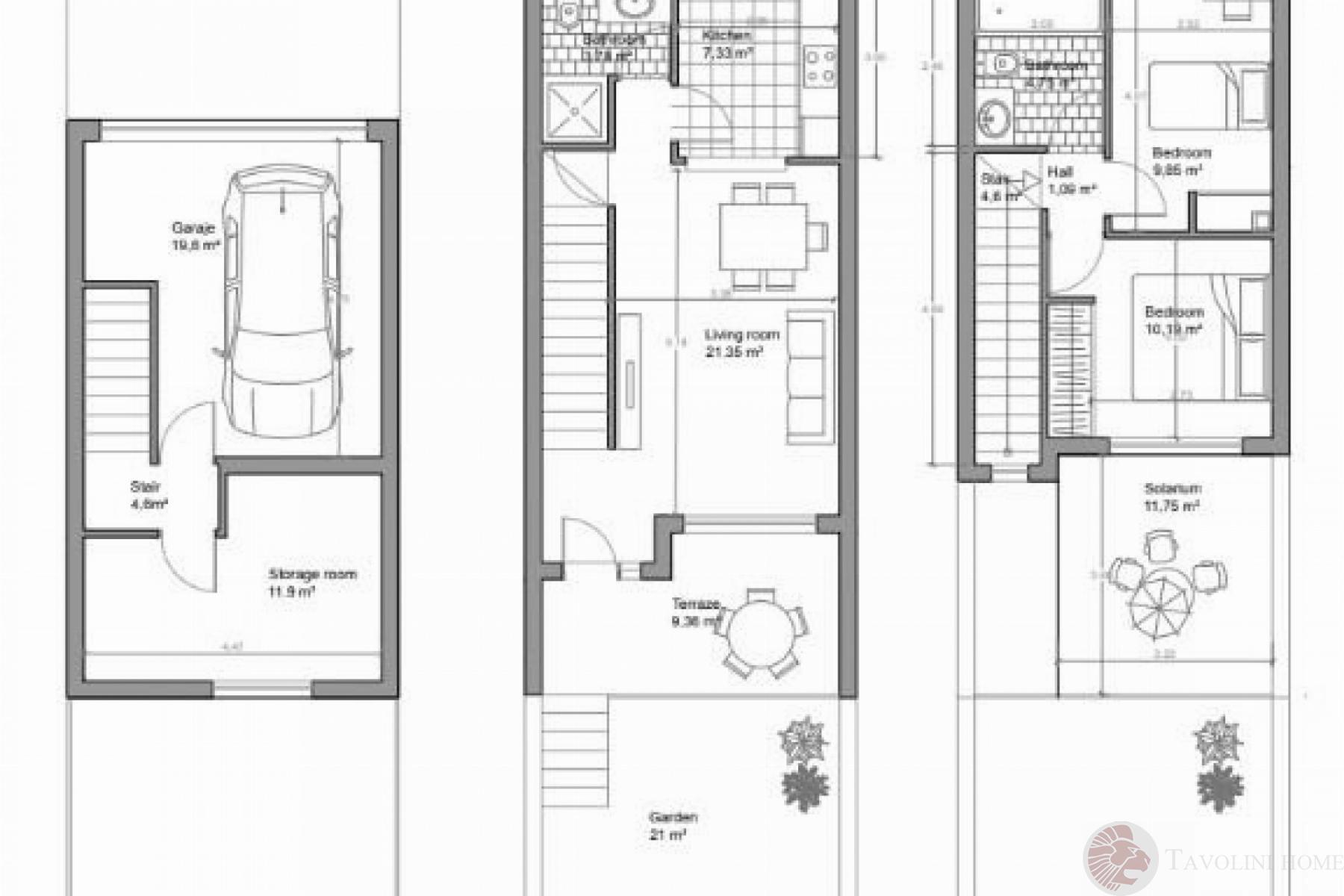 Zu verkaufen von bungalow in
 Mutxamel