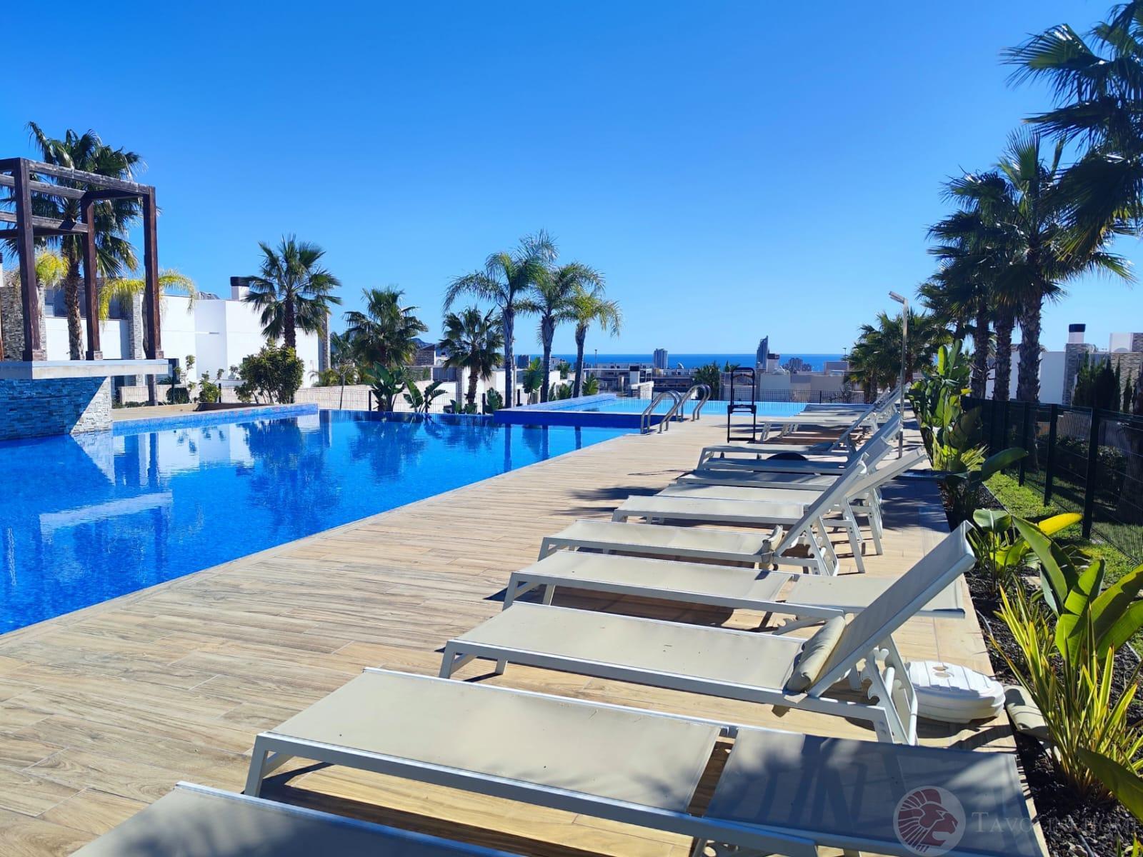 For rent of flat in Finestrat