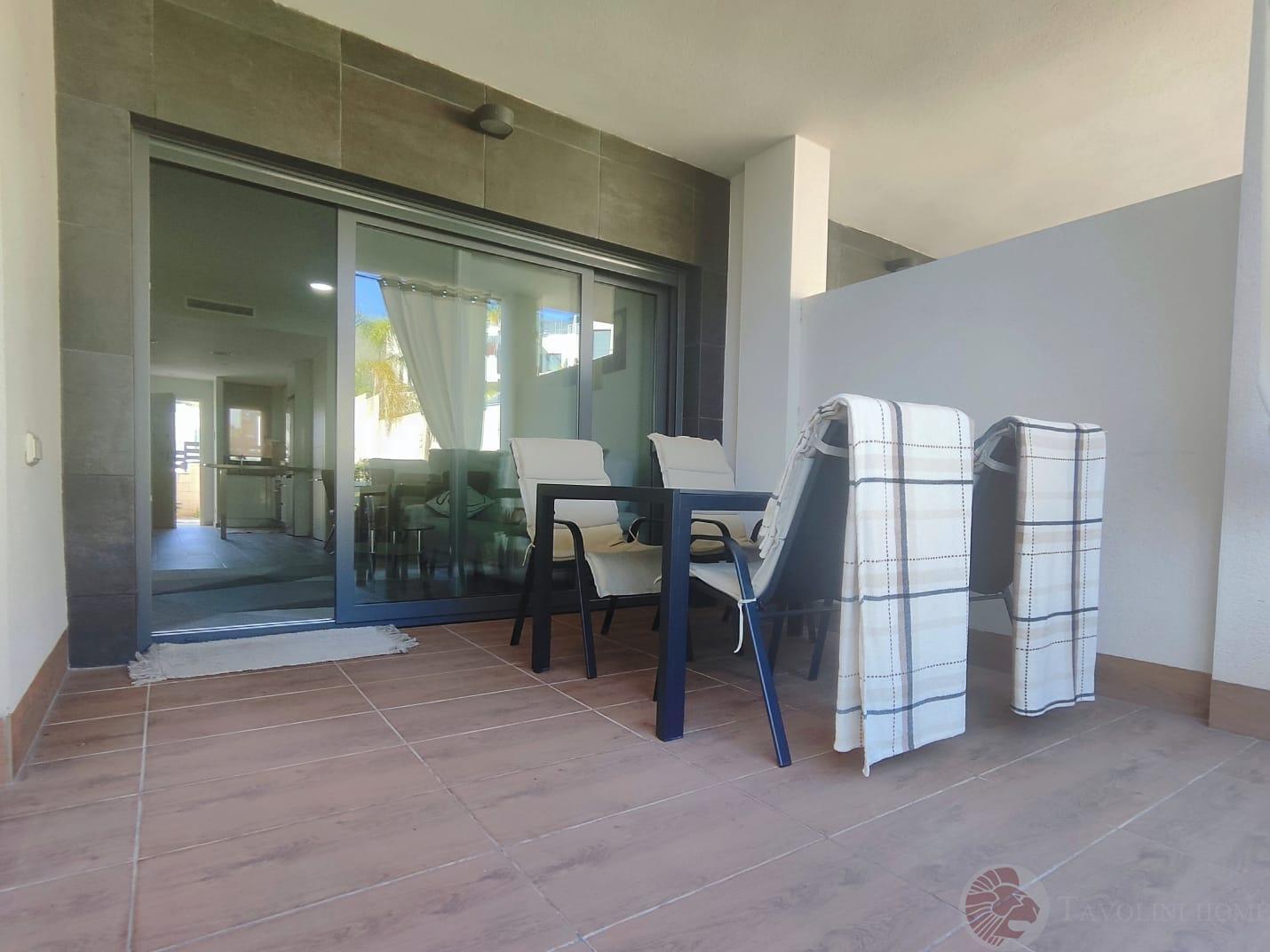 For rent of flat in Finestrat