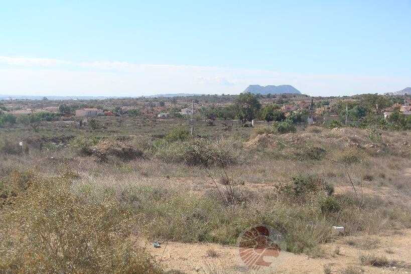 For sale of land in Mutxamel