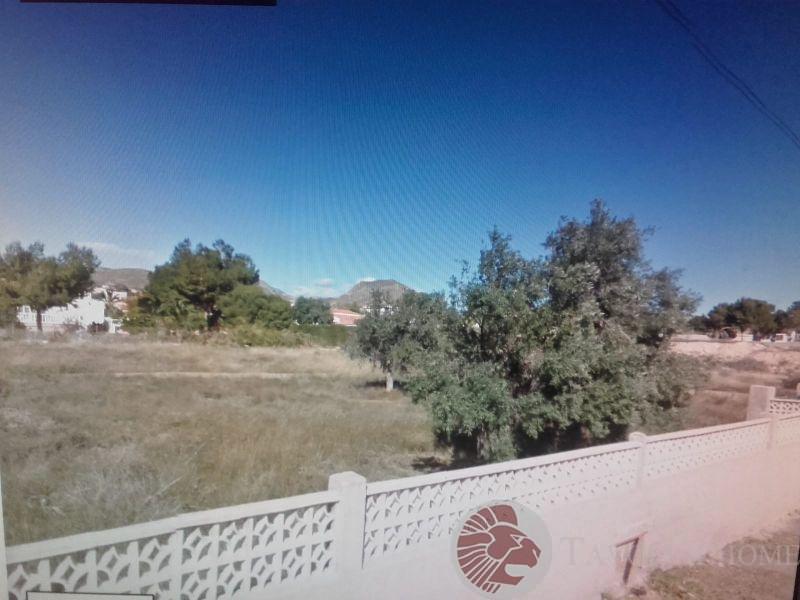 For sale of land in Mutxamel