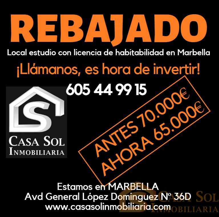 Venta de estudio en Marbella