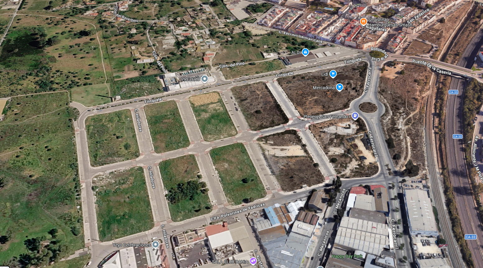 Venta de terreno en San Fernando
