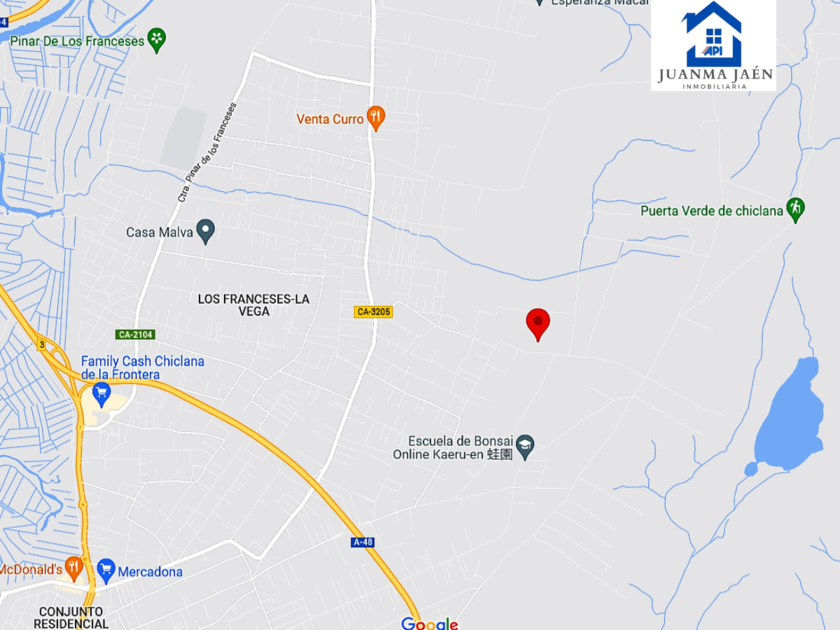 For sale of land in Chiclana de la Frontera