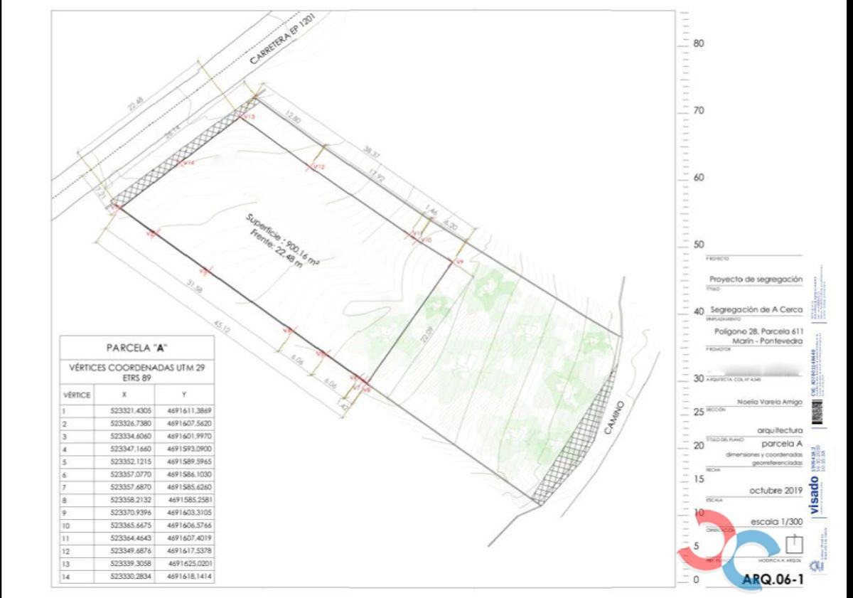 Venta de terreno en Marín