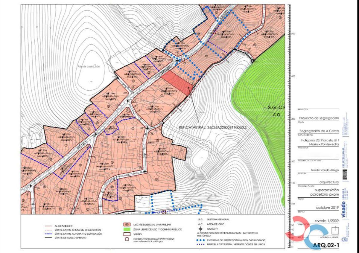 Venta de terreno en Marín