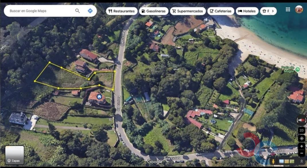 For sale of land in Marín