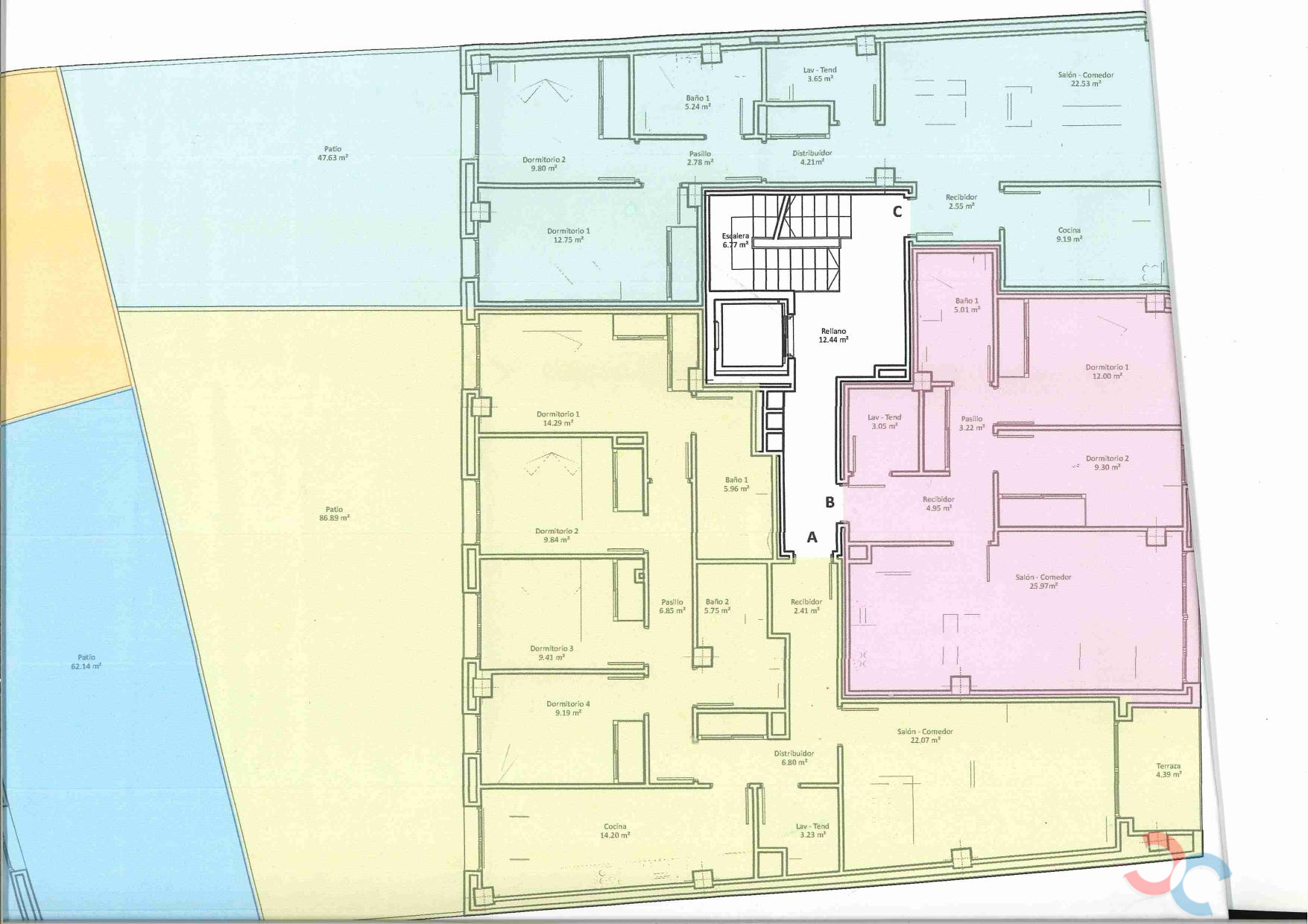 For sale of flat in Marín