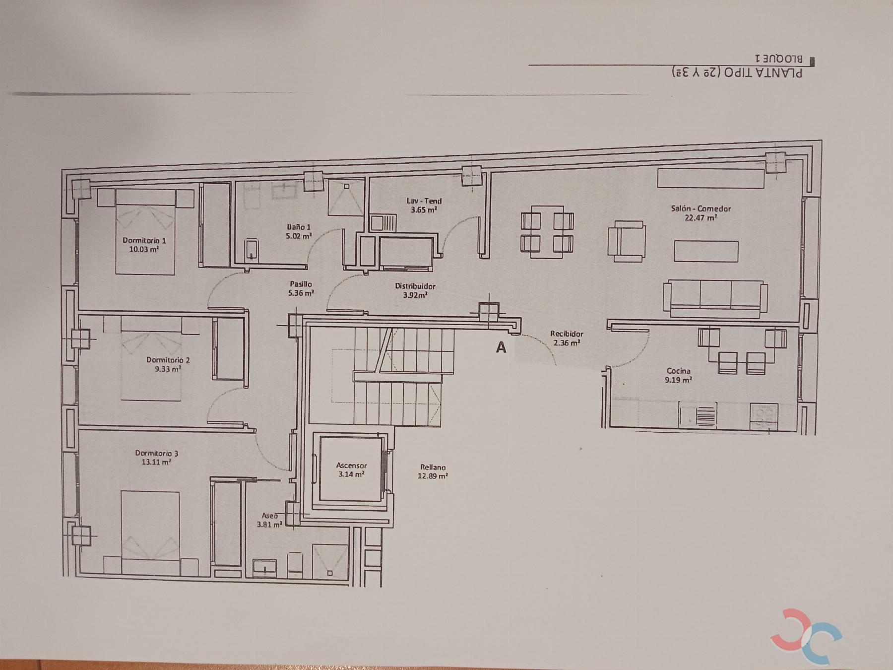 For sale of flat in Marín