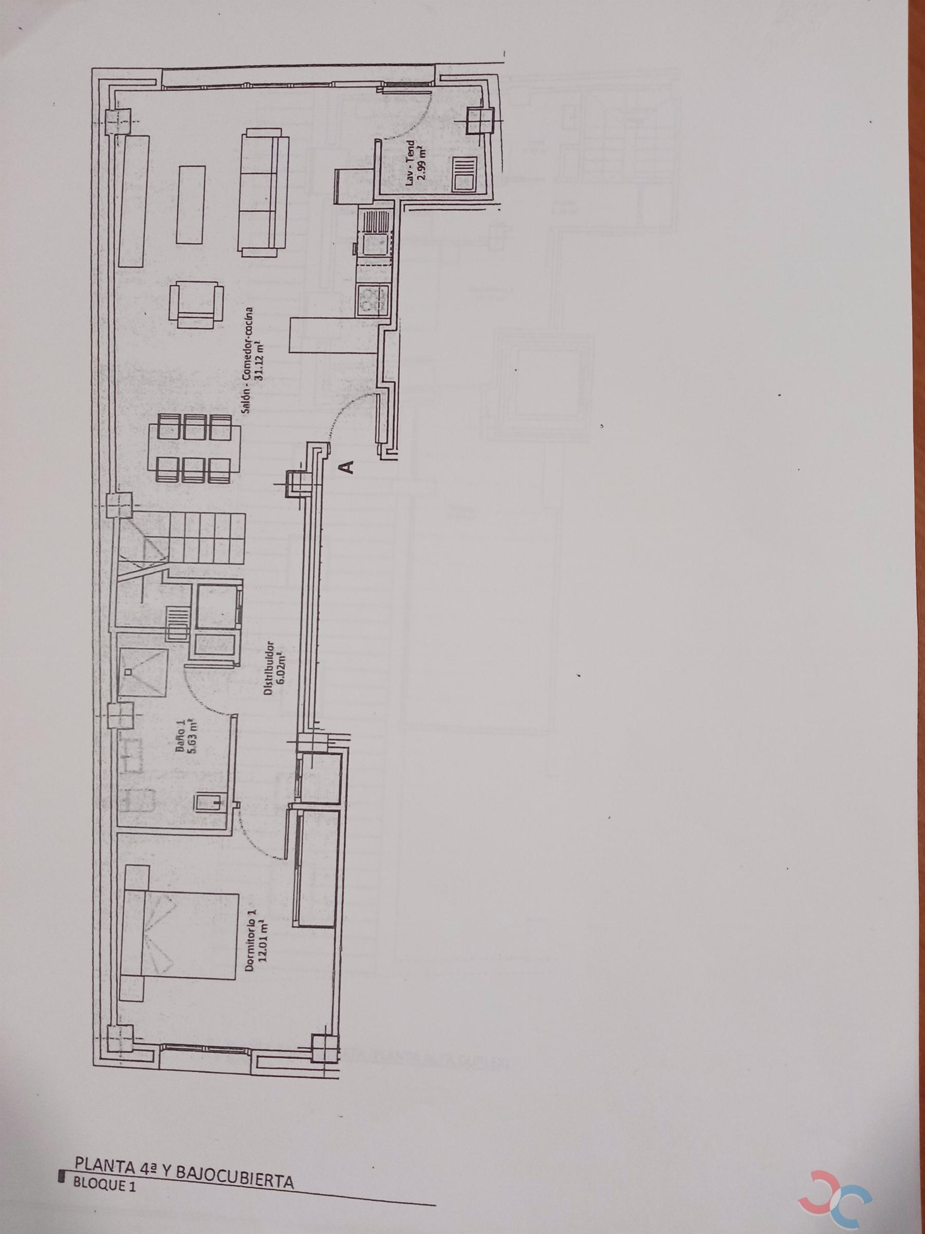 For sale of flat in Marín